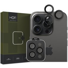 Ochranné sklo zadnej kamery Ochranné sklo zadnej kamery Hofi Camring Pro+ iPhone 15 Pro / 15 Pro Max Black