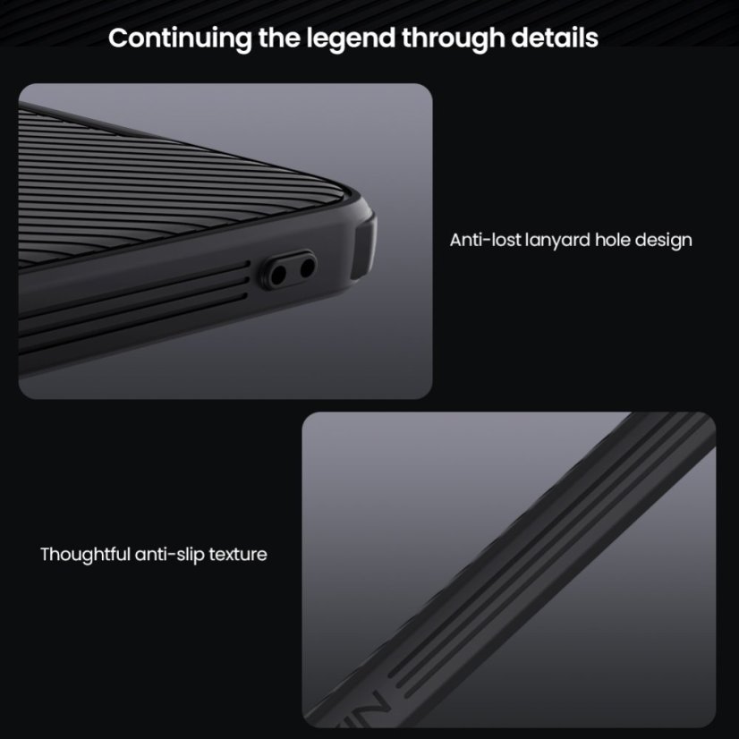 Nillkin CamShield PRO zadný kryt pre Poco X7 Pro 5G Black