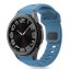 Remienok Tech-Protect Silicone Line Samsung Galaxy Watch 4 / 5 / 5 Pro / 6 / 7 / FE Montego Blue