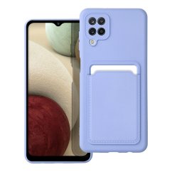 Forcell CARD Case  Samsung Galaxy A12 fialový