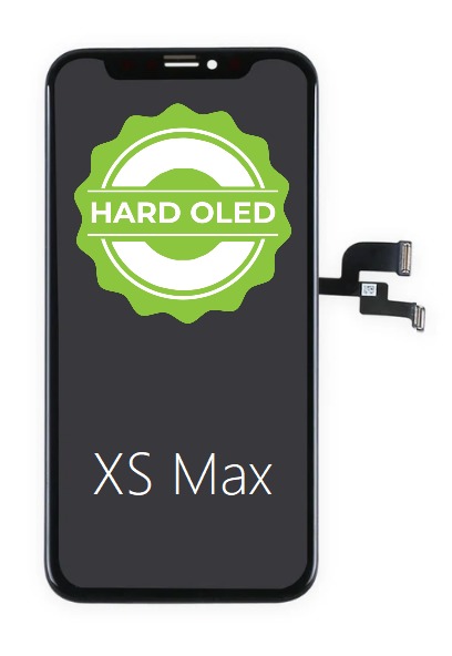 Fekete OLED kijelző + érintőképernyős üveg Apple iPhone XS Max