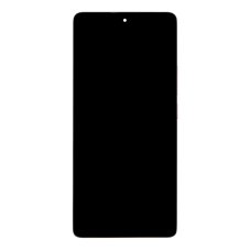 Kijelző kerettel Xiaomi Redmi Note 14 Pro 4G Golden (Service Pack - eredeti pótalkatrész)