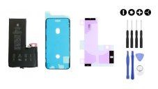 MULTIPACK - originálna batéria iPhone 11 Pro Max + lepka pod displej + lepka pod batériu + sada náradia