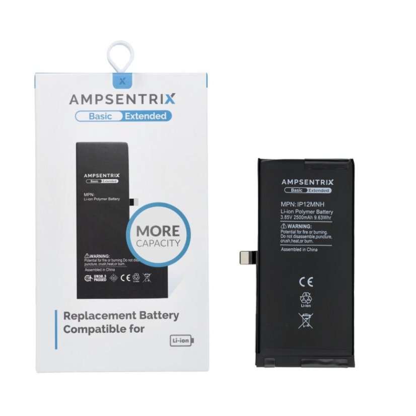 Akkumulátor Ampsentrix Basic Battery iPhone 12 mini (High Capacity 2500 mAh)
