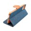 Kryt Canvas Book Case Xiaomi Redmi Note 12 5G Navy Blue