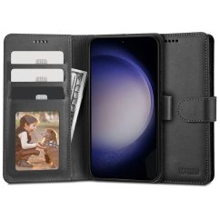 KRYT TECH-PROTECT WALLET SAMSUNG GALAXY S23+ PLUS BLACK