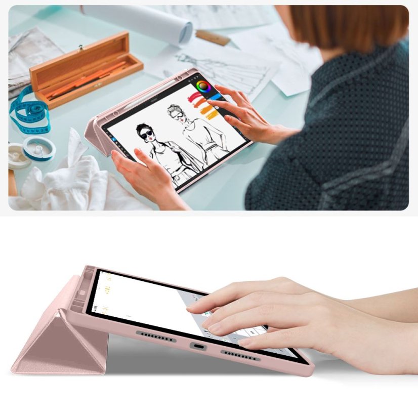 Kryt Tech-Protect SC Pen Lenovo Idea Tab Plus 12.1 Tb-361 Pink