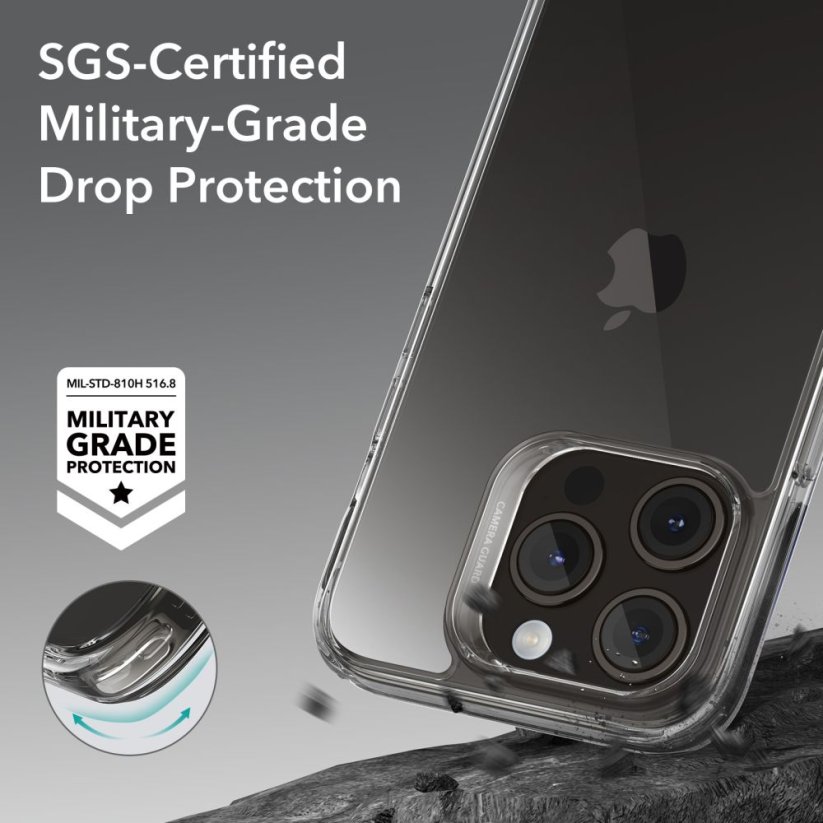 Kryt ESR Ice Shield iPhone 15 Pro Max Clear