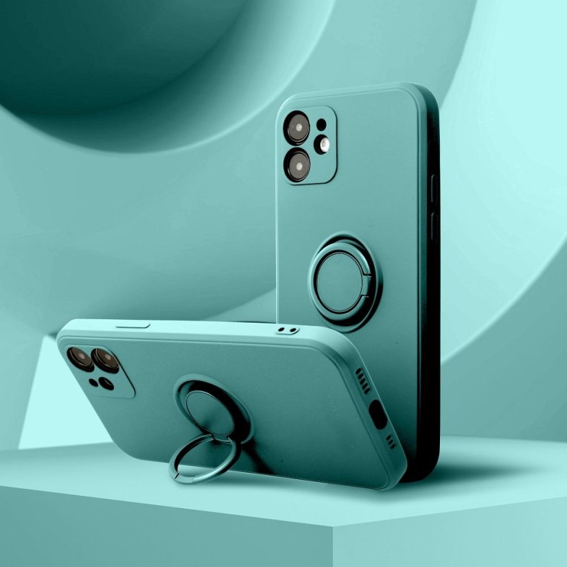 Kryt Silicone Ring Case Xiaomi Redmi 13C / Poco C65 Green