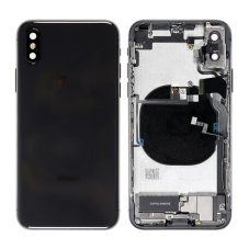 Apple iPhone XS Max - Zadný housing s predinštalovanými dielmi (Space Gray)