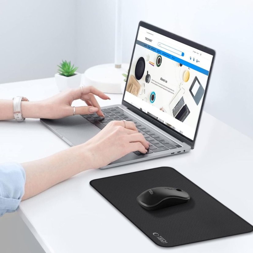 Tech-Protect A100 egérpad 35 X 25cm Black