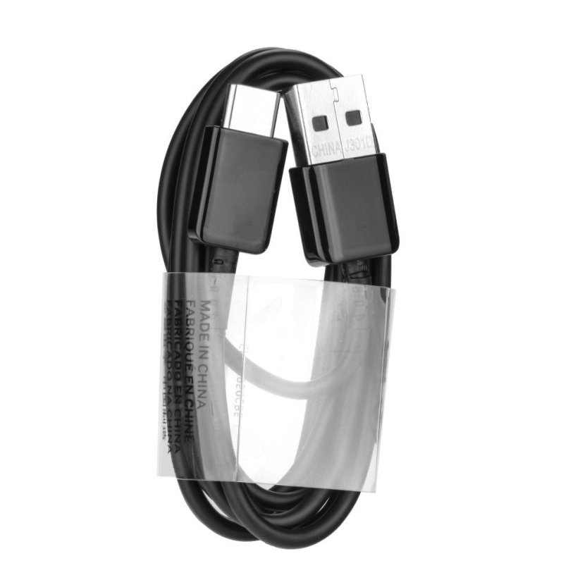 Nabíjací a dátový USB-C kábel s dlžkou 1,5m USB-C (čierny)