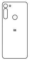 Hidrogél - hátsó védőfólia - Motorola Moto G8