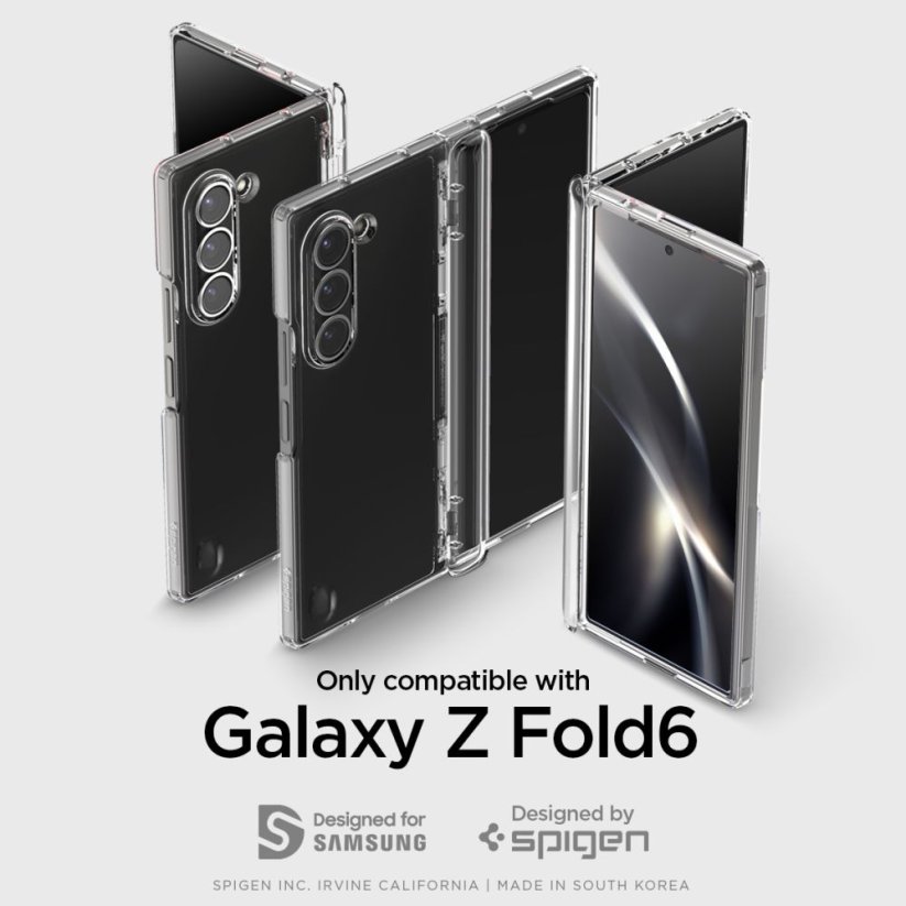 Kryt Spigen Ultra Hybrid Pro Samsung Galaxy Z Fold 6 Crystal Clear