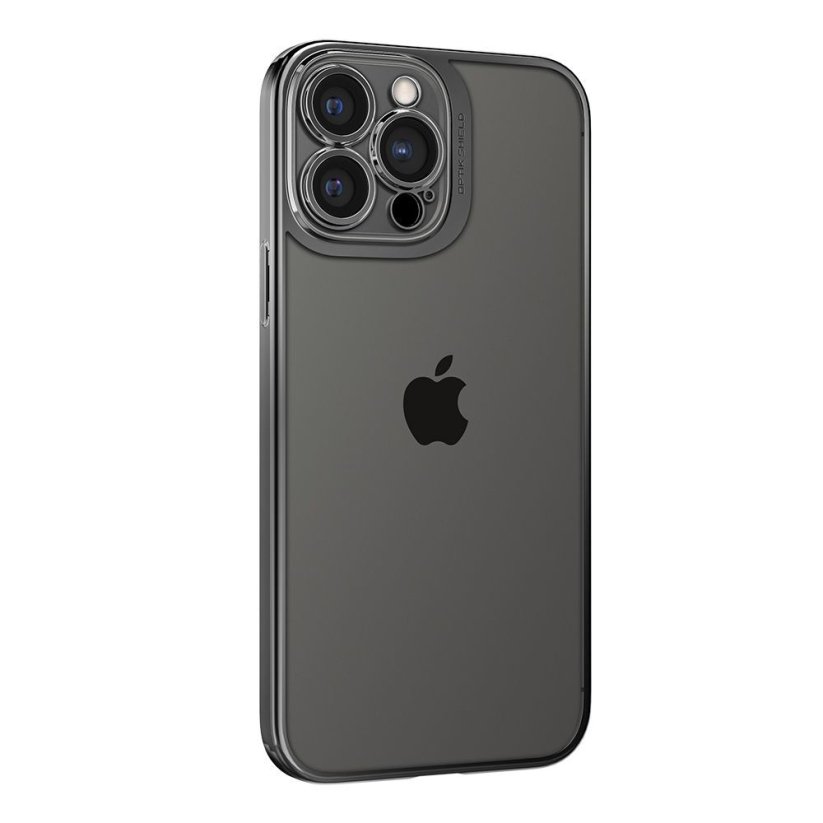 KRYT SPIGEN OPTIK CRYSTAL iPhone 13 Pro CHROME GREY