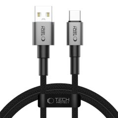 Kábel Tech-Protect Ultraboost Dna Type-C Cable 15W/3A 100cm Iron Grey Kábel Tech-Protect Ultraboost Dna Type-C Cable 15W/3A 100cm Iron Grey