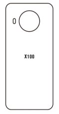 Hydrogel - zadná ochranná fólia - Nokia X100