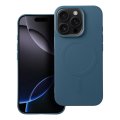 Kryt Case iPhone 16 Pro Silicone Mag Cover s MagSafe (Big Hole) Blue