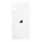 Apple iPhone 11 - Zadné sklo housingu (White)