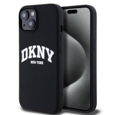 DKNY Liquid Silicone Arch Logo MagSafe zadní kryt pro iPhone 15 Black DKNY Liquid Silicone Arch Logo MagSafe zadní kryt pro iPhone 15 Black