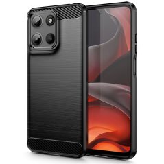 Kryt Tech-Protect TPUcarbon Motorola Moto G15 / G15 Power Black Kryt Tech-Protect TPUcarbon Motorola Moto G15 / G15 Power Black