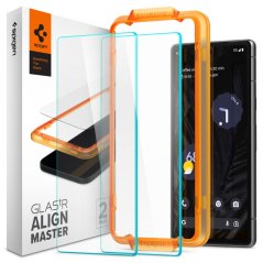2ks v balení, set ochranných skiel Spigen Alm Glas.Tr 2-Pack Google Pixel 7A Clear 2ks v balení, set ochranných skiel Spigen Alm Glas.Tr 2-Pack Google Pixel 7A Clear
