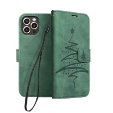 Kryt Mezzo Book Case Xiaomi Redmi Note 10 / 10S Christmas strom Green Kryt Mezzo Book Case Xiaomi Redmi Note 10 / 10S Christmas strom Green