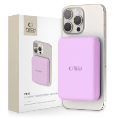 Externá batéria Tech-Protect Pb11 Lifemag Magsafe Power Bank 10000Mah Lilac