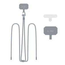 Kryt Tech-Protect C5S Rope Crossbody Strap Steel Grey Kryt Tech-Protect C5S Rope Crossbody Strap Steel Grey