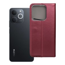 Smart Magneto Book Case Realme Note 70 Burgundy tok