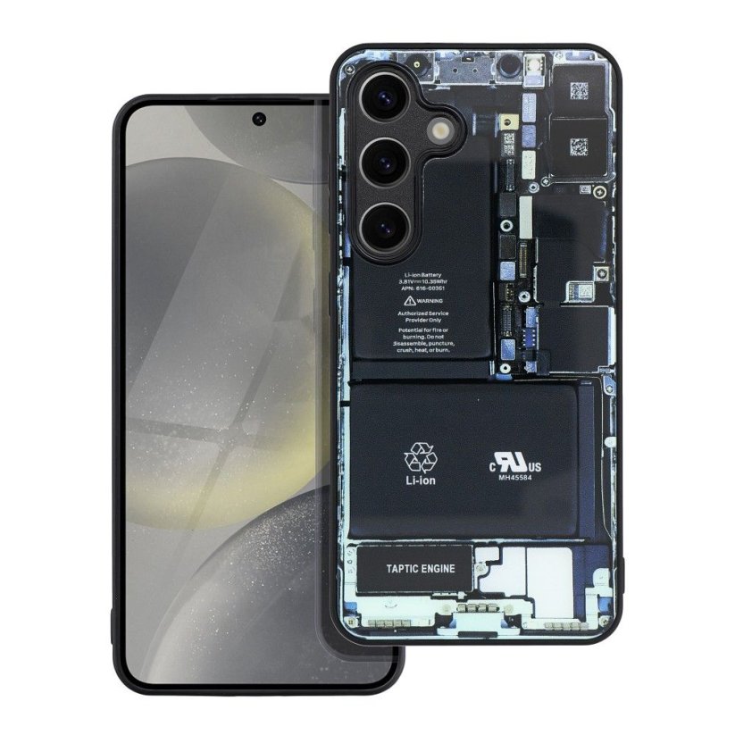 Kryt Ochranné sklo Tech Case Samsung Galaxy S24 Design 1