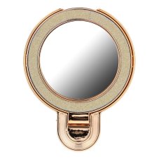 Phone Stand Circle Mirror - Stick-On - Gold