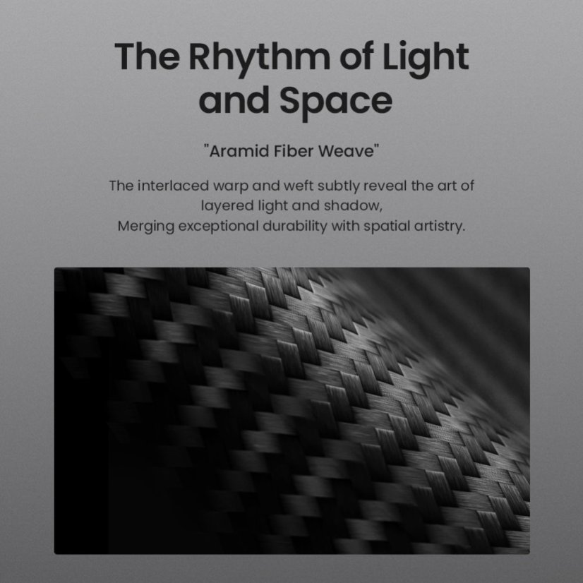 Nillkin CarboProp Aramid Magnetic zadný kryt pre Xiaomi 17 Ultra Black