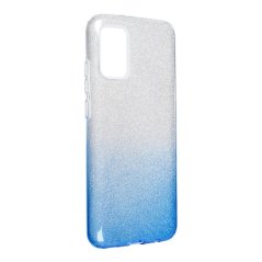 Kryt Forcell SHINING Case Samsung Galaxy A02S priesvitný/modrý Kryt Forcell SHINING Case Samsung Galaxy A02S priesvitný/modrý