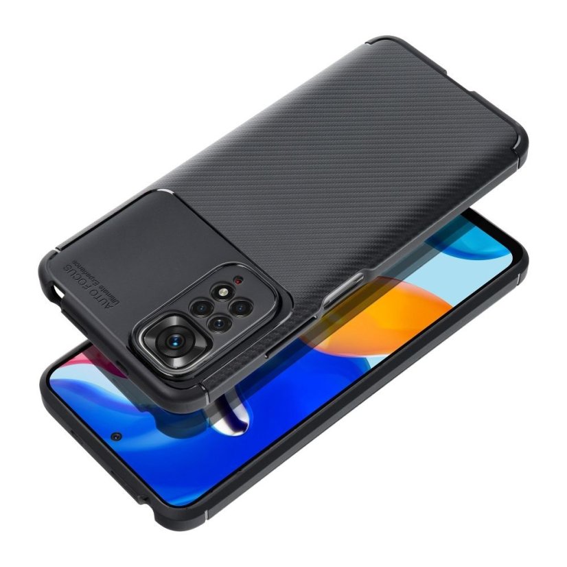 Kryt CARBON PREMIUM Case  Xiaomi Note 10 5G / Poco M3 Pro / Poco M3 Pro 5G čierny