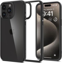 Kryt Spigen Ultra Hybrid iPhone 15 Pro Max Matte Black