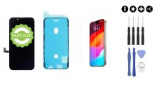 MULTIPACK - OLED displej iPhone 15 Pro + lepenie pod displej + 3D ochranné sklo + sada náradia