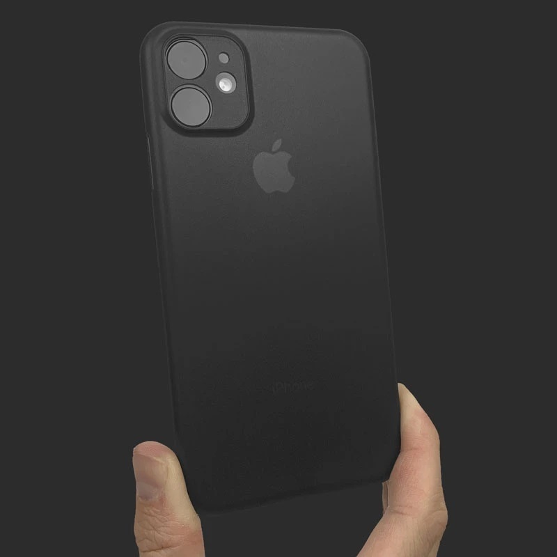 Slim Minimal iPhone 11 fekete