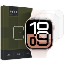 Hydrogel fólia Hydrogelova fólia Hofi Anti-Spy Tvrdená Fólia Pro+ 2-Pack Apple Watch 10 / 11 (42 mm) Clear