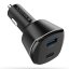 NABÍJAČKA DO AUTA SPIGEN PC1800 POWERARC 2-PORT CAR CHARGER PD30W/QC.3.0 BLACK