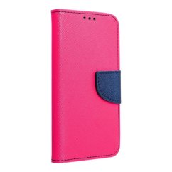 Kryt Fancy Book    iPhone 7 / 8 / SE 2020/2022 ružový/ tmavomodrý