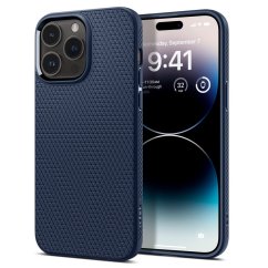 Kryt Spigen Liquid Air iPhone 14 Pro Max Navy Blue