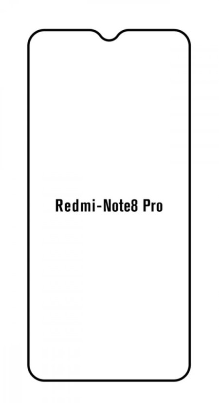Hydrogel - ochranná fólia - Xiaomi Redmi Note 8 Pro