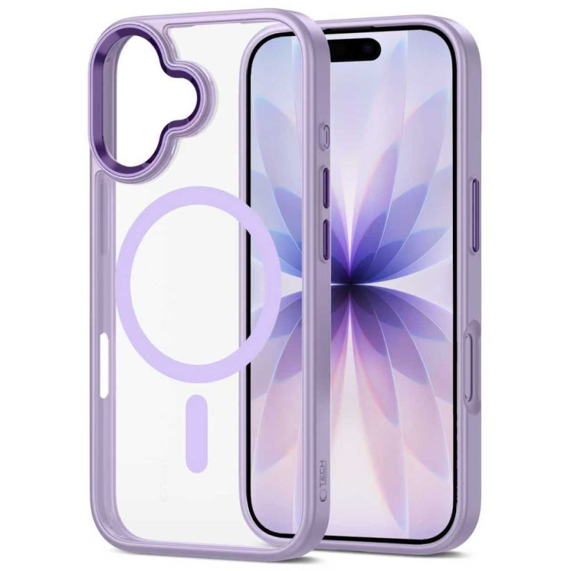 Kryt Tech-Protect Magmat Magsafe iPhone 17 Lavender/Clear