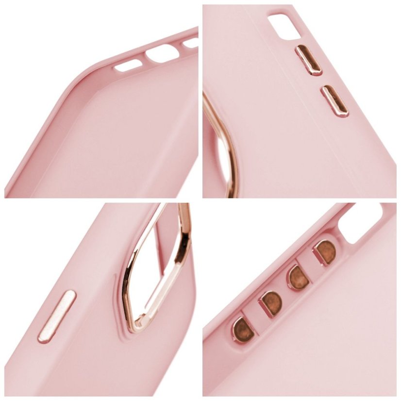 Kryt Case iPhone 12 / 12 Pro Frame Powder Pink