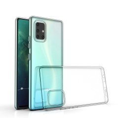Kryt Clear Case 2 mm Box Samsung Galaxy A71 Priesvitný Kryt Clear Case 2 mm Box Samsung Galaxy A71 Priesvitný