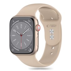 Remienok Tech-Protect Silicone Apple Watch 8 / 9 / 10 / 11 / SE (40 / 41 / 42 mm) Walnut