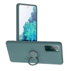 Kryt Silicone Ring Case Samsung Galaxy S20 FE / S20 FE 5G Green Kryt Silicone Ring Case Samsung Galaxy S20 FE / S20 FE 5G Green