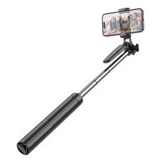 Selfie tyč Selfie Stick Hoco Tripod With Wireless Remote Control K19 Black