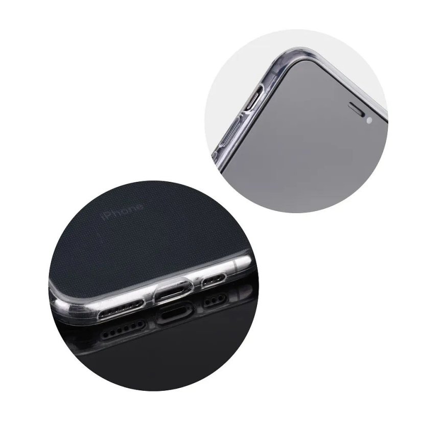 Kryt Case Xiaomi Poco M6 Pro Silikónový kryt s hrúbkou 0,5 mm Priesvitný